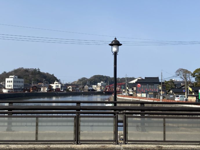 河原田川にかかる橋