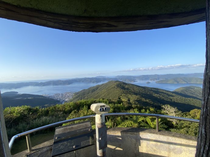 高知山展望台からの眺め