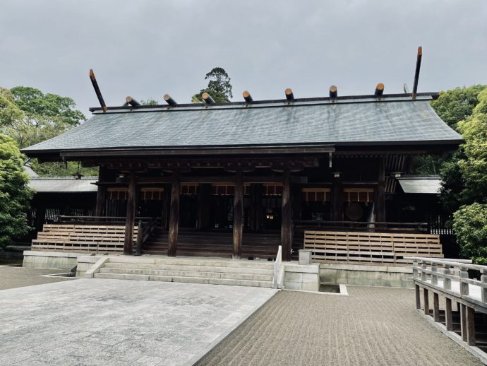 宮崎神宮の本殿