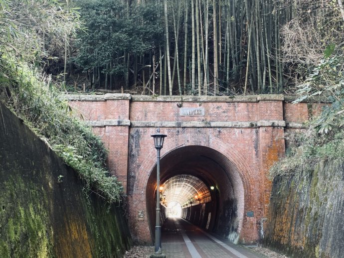 北吸トンネルの入り口