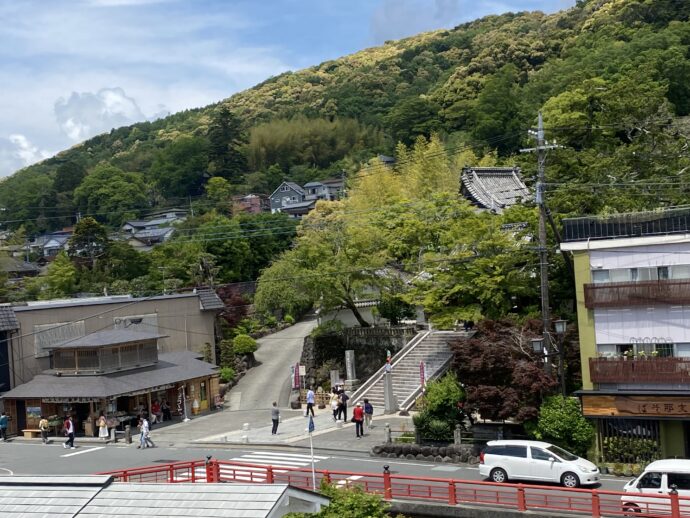 仰空楼からの眺望