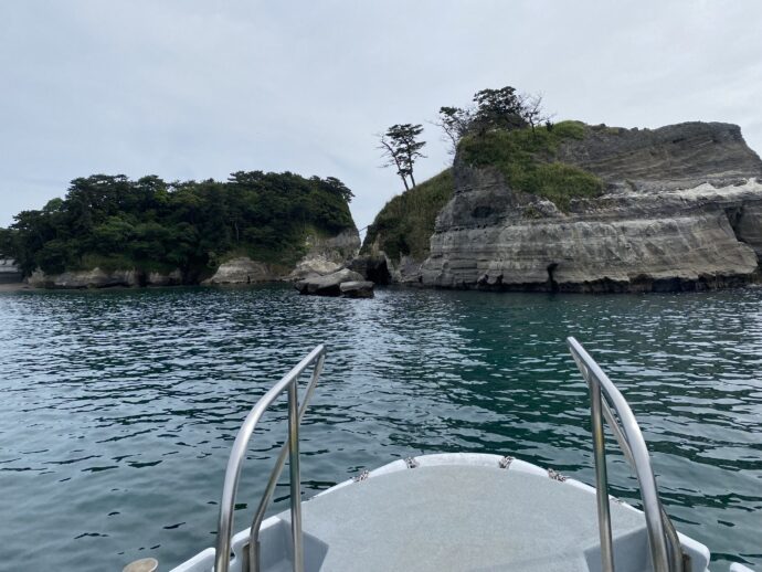 堂ヶ島の洞窟めぐり