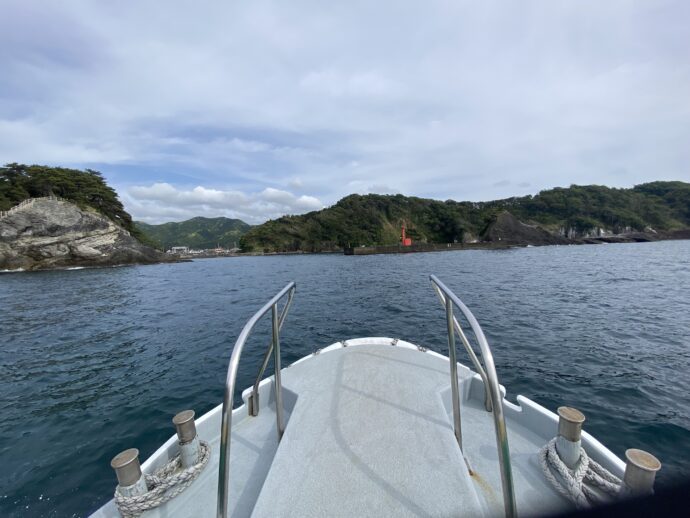 堂ヶ島の洞窟めぐり