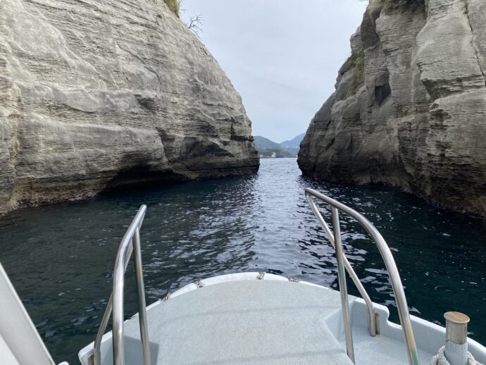 堂ヶ島の洞窟めぐり