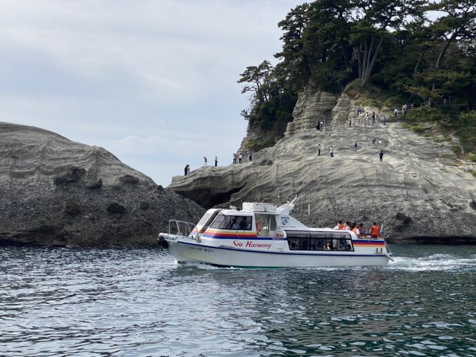 堂ヶ島の洞窟めぐり