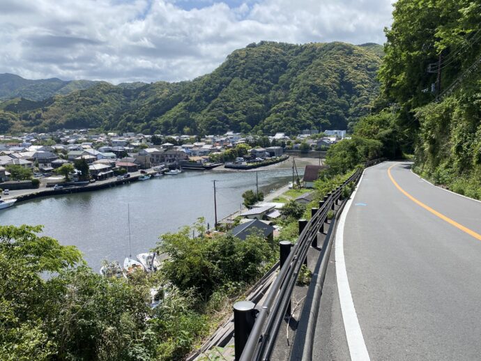 松崎の街の眺め