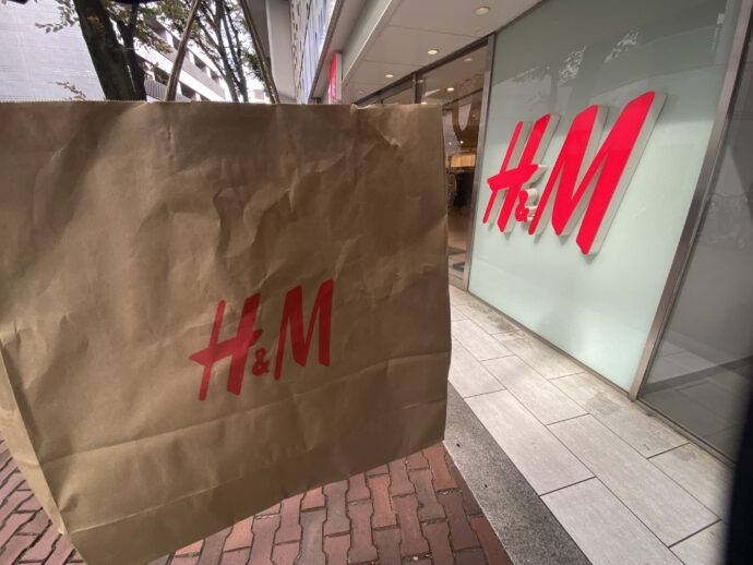 H&Mのショッパー