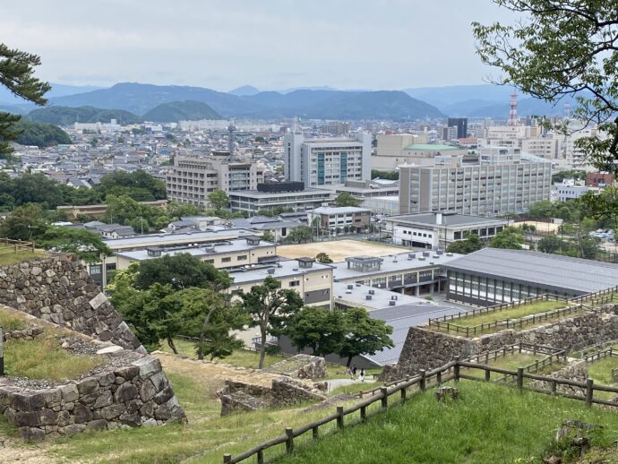 鳥取市街の眺め