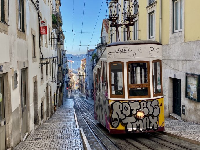 リスボンの路面電車