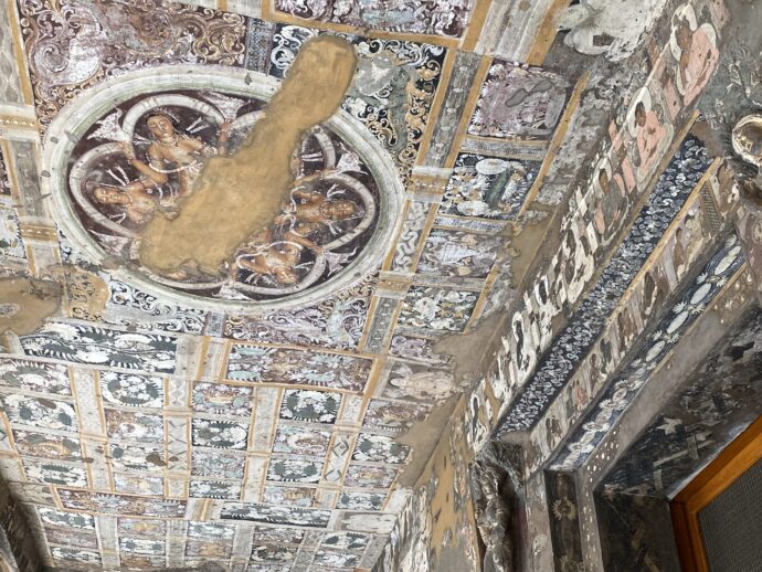 アジャンター石窟第17窟の壁画