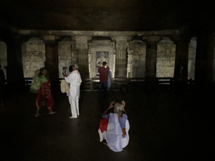 アジャンター石窟第17窟の内部