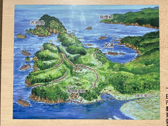 下田城跡のマップ