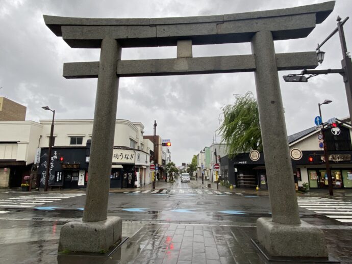 三嶋大社の鳥居