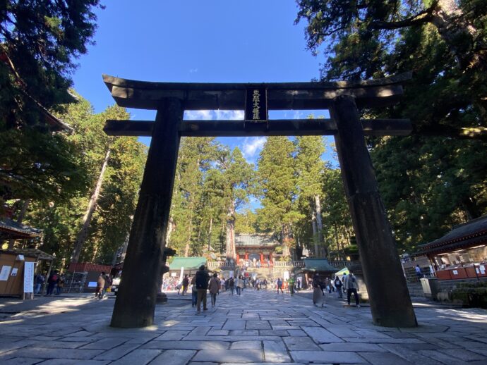 日光東照宮の鳥居