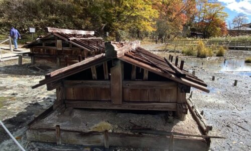 日光湯元温泉の小屋