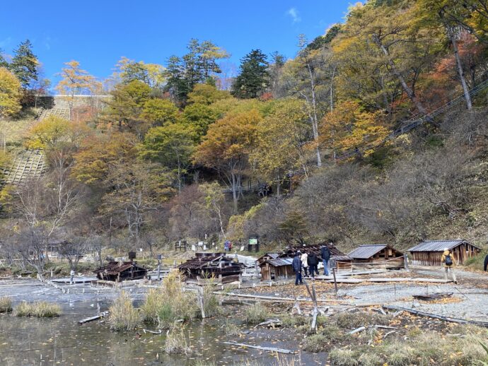 日光湯元温泉の小屋