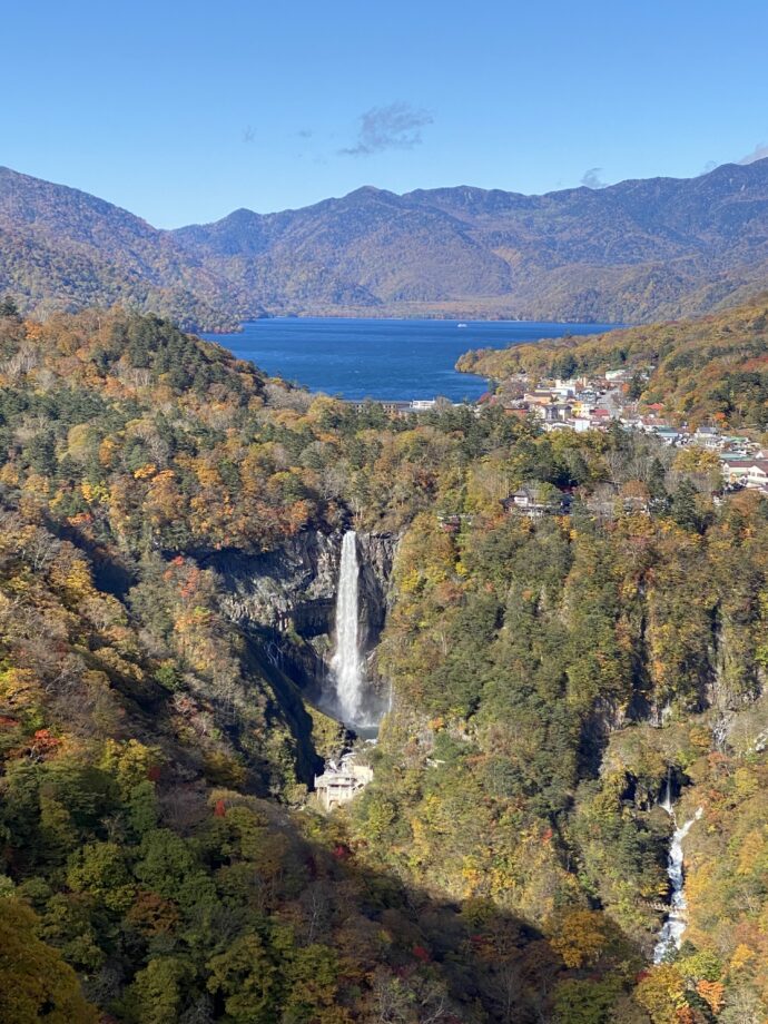 明智平からのパノラマビュー