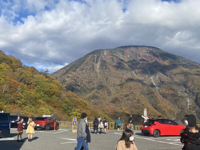 明智平駐車場