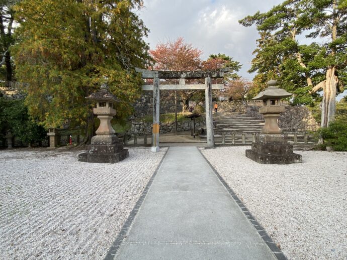 松江神社の鳥居