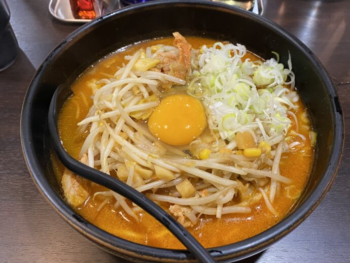 納豆キムチラーメン