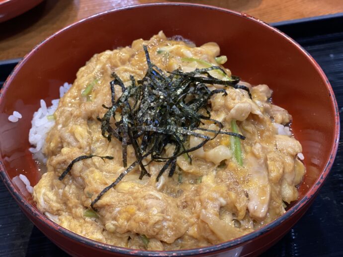 比内地鶏の親子丼