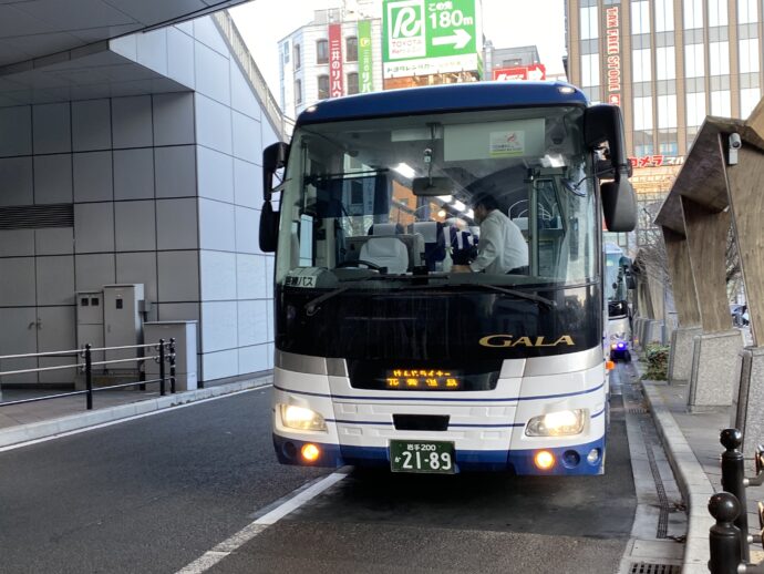 仙台東口駅バス乗り場