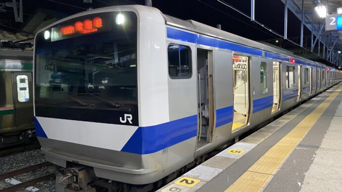 仙台駅を出発