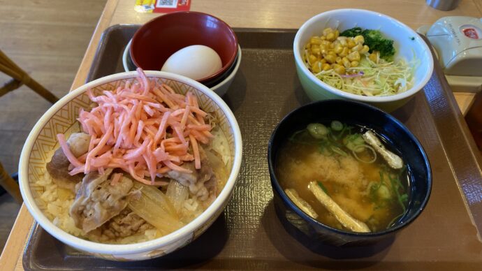 すき家の牛丼