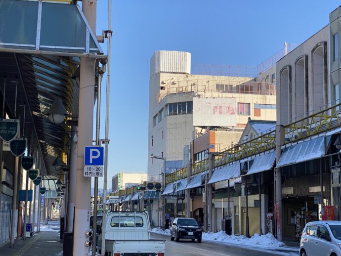 花巻の商店街