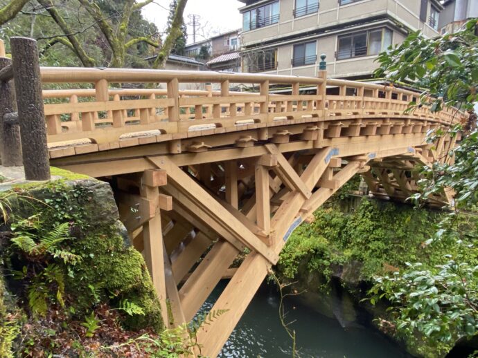 鶴仙渓の橋