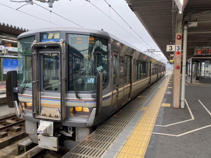 福知山駅ホーム