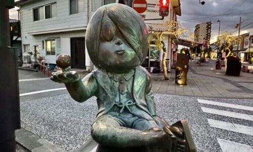 鬼太郎の銅像