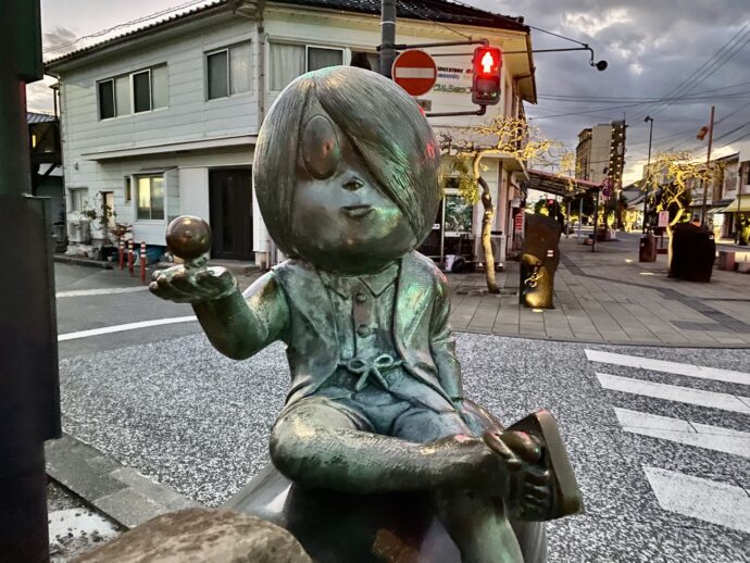 鬼太郎の銅像