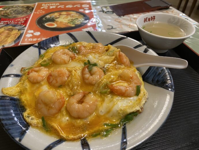 海老玉子とじご飯