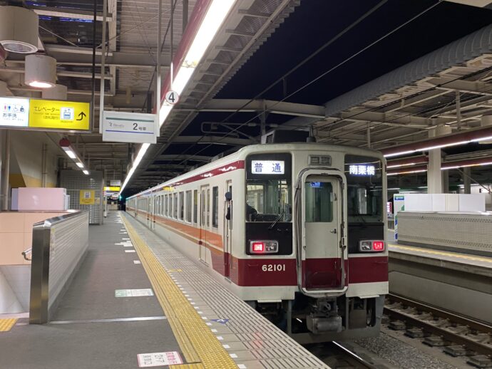 東部の栃木駅