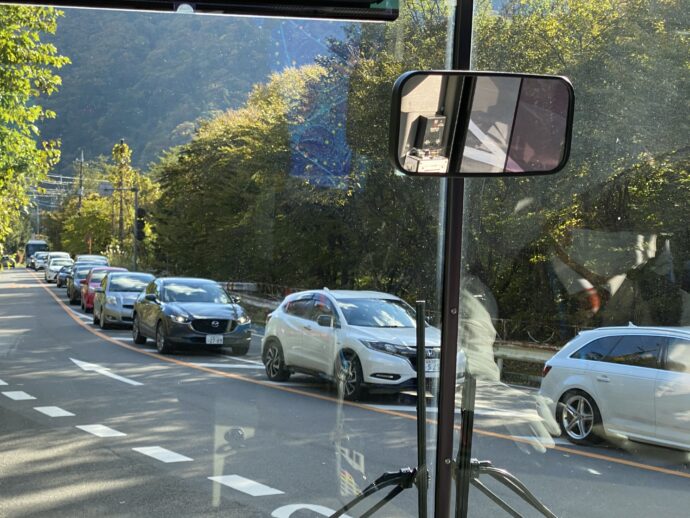 奥日光方面の渋滞