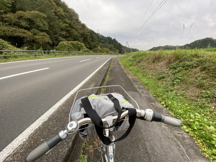 自転車と道路