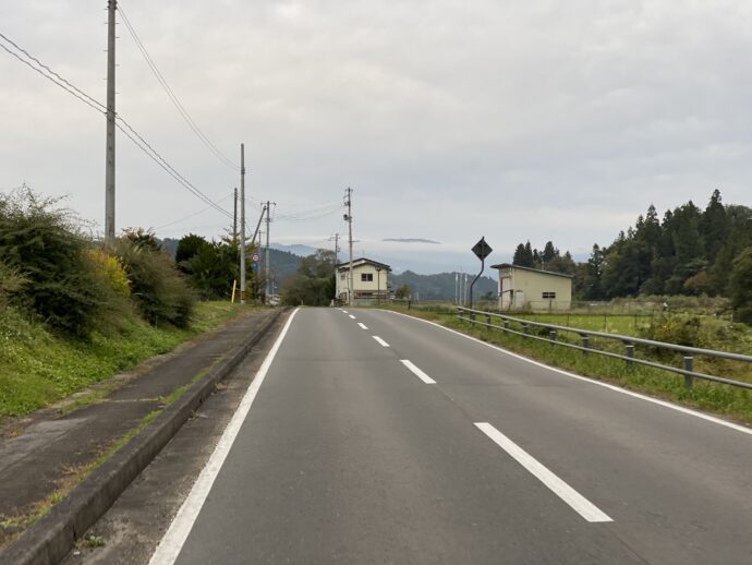 平泉の道路