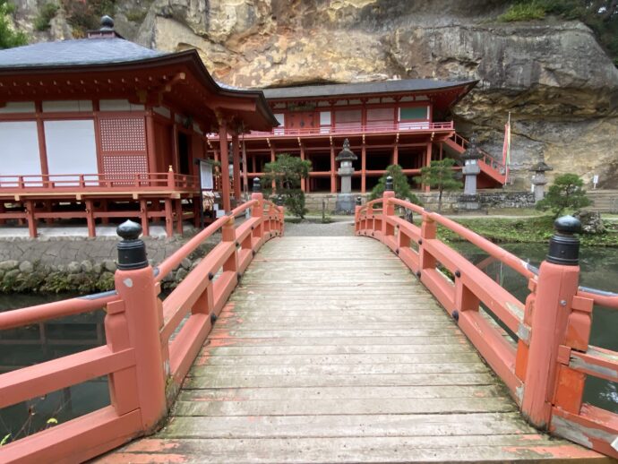 蝦蟆ヶ池辯天堂への橋