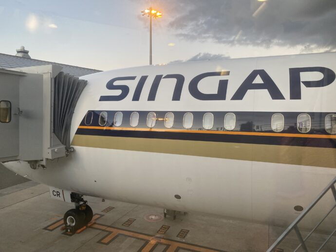 シンガポール航空の機体