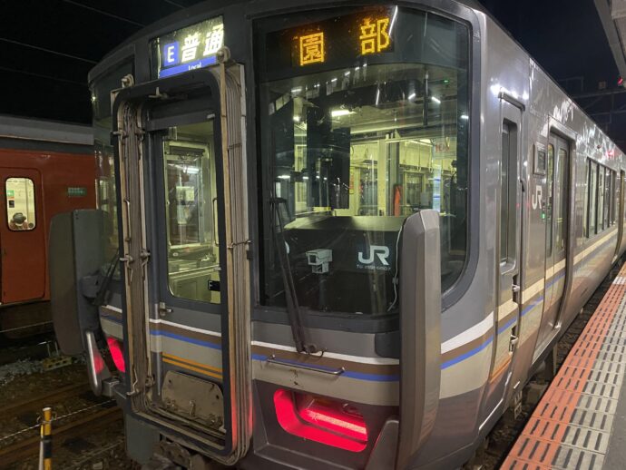 豊岡駅での乗換