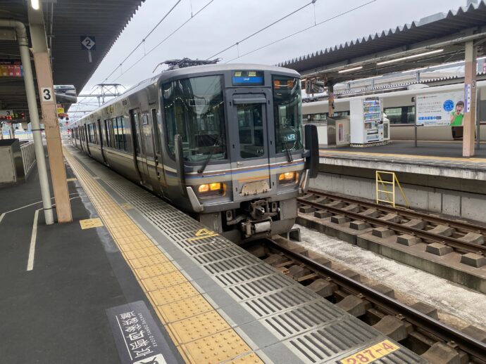 福知山駅ホーム