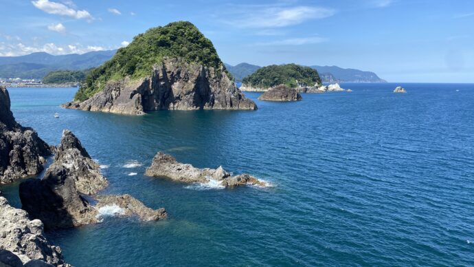 大引の鼻展望台からの眺め