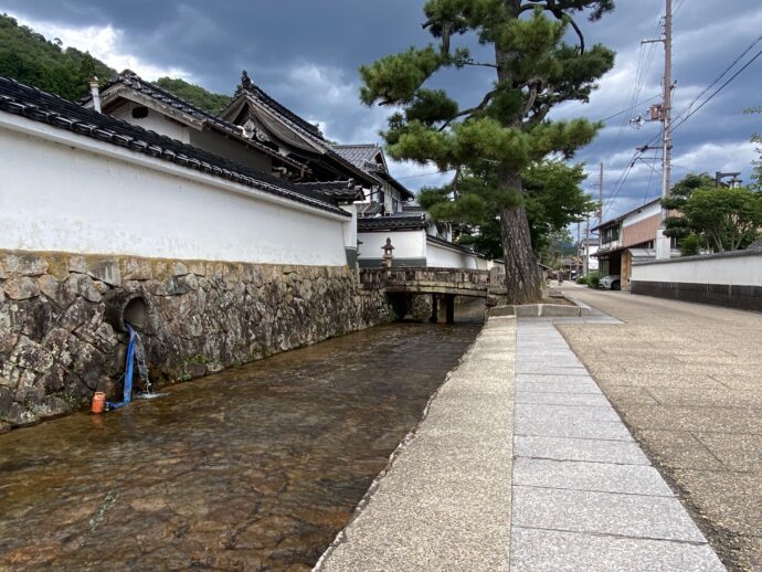 竹田駅の裏