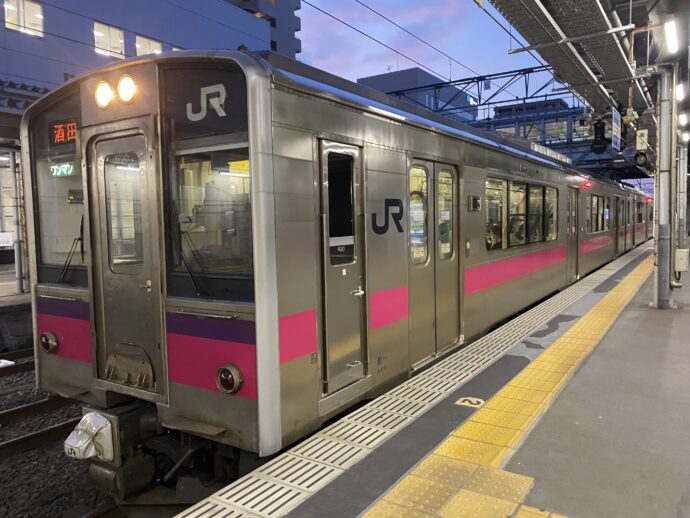 秋田駅ホーム