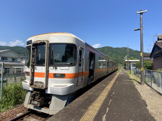 有井駅駅ホーム