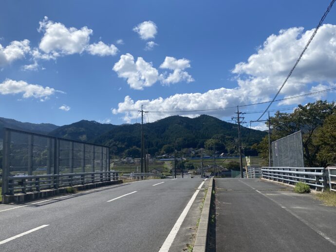 加茂町の道路