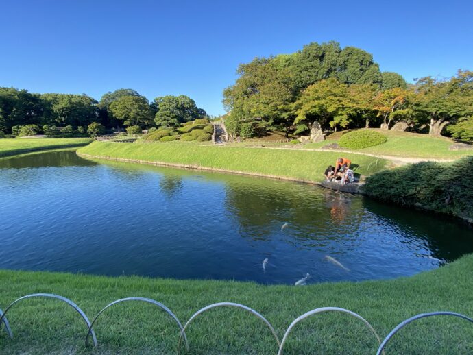 天気の良い後楽園