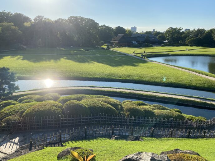 天気の良い後楽園