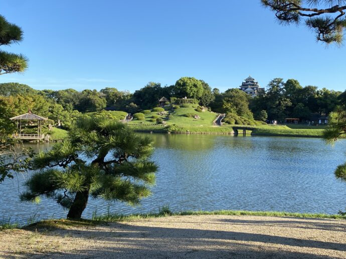 天気の良い後楽園